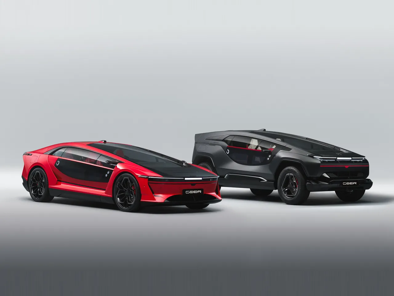 Ceer EXOBOT SUV and sedan