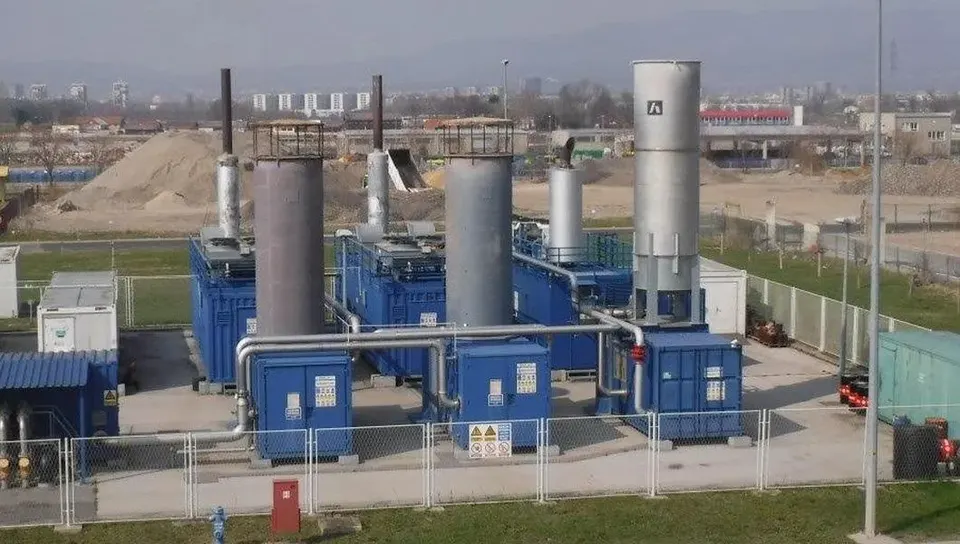 Gas treatment plant, Croatia