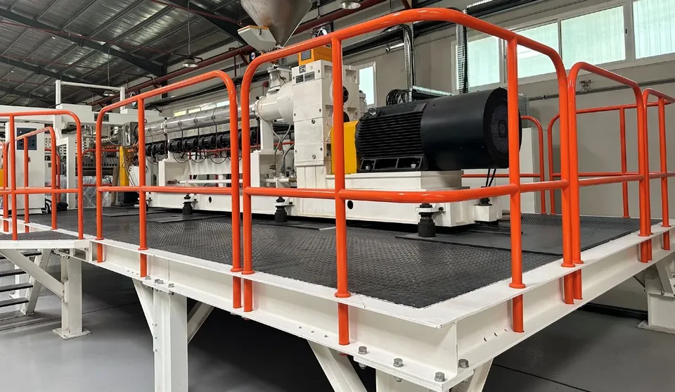 Plastics extrusion line, Riyadh